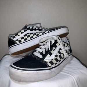 Checkered Vans